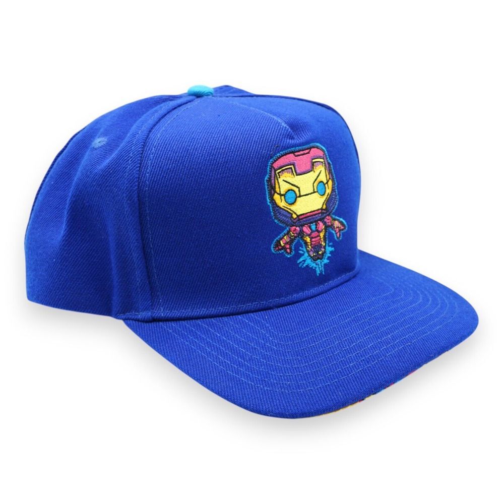 Funko Pop! Marvel Snapback Hat Iron Man‎ Embroidered ~ One Size